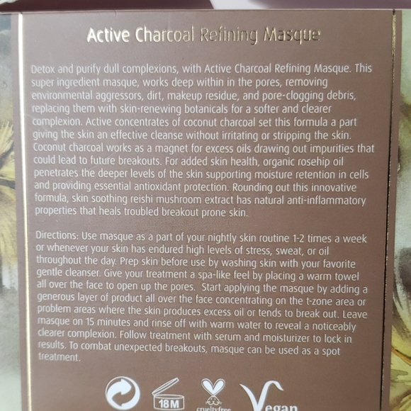 COPY - Terre mere Active Charcoal Masque - Picture 3 of 5